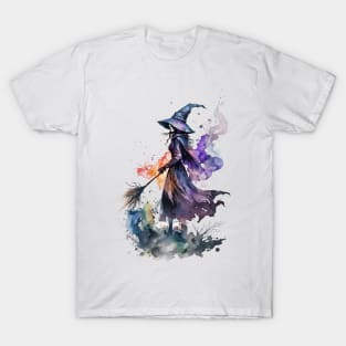 Witch Watercolour #7 T-Shirt